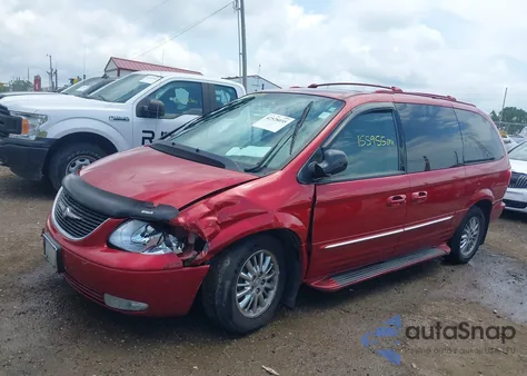 2003 Chrysler Town & Country Limited z USA, uszkodzony, nr VIN 2C8GT64L73R283261